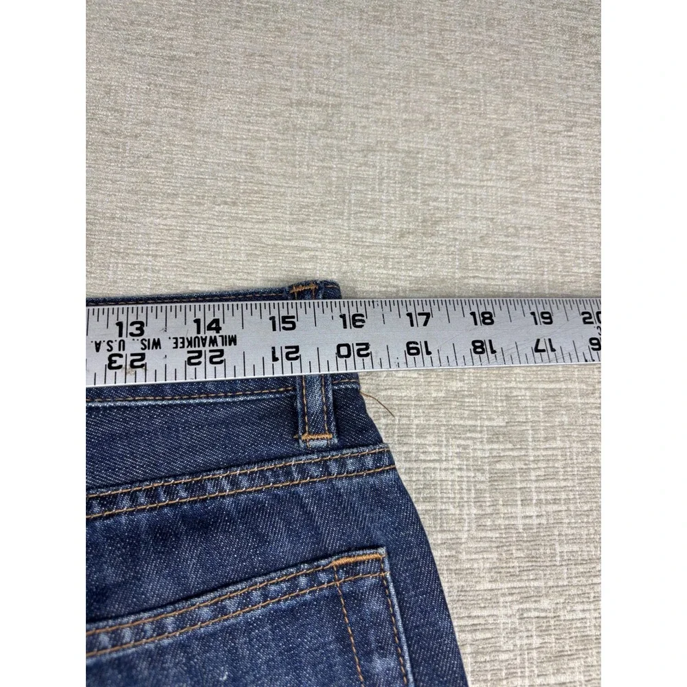 J.Crew Sutton Mens 29x30 Straight Fit Dark Wash Denim Blue Jeans